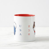 Feiern Sie den 250. am 4. Juli 2026 Tasse (Zentrum)
