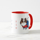 Feiern Sie den 250. am 4. Juli 2026 Tasse (VorderseiteRechts)