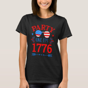 Feiern Sie den 4. Juli und 1776 Unabhängigkeitstag T-Shirt