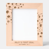 Feiern Sie den Fußball- oder den benutzerdefiniert Geätzte Rahmen (Vorderseite)