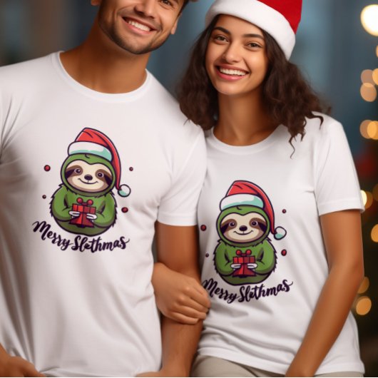 Feiern Sie den Geist der Niedlichen Weihnachtsfeie T-Shirt