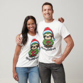 Feiern Sie den Geist der Weihnachtsmagie Sloth T-Shirt (Unisex)