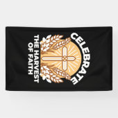 Feiern Sie den Glauben an Ernte - Inspiration Banner (Horizontal)