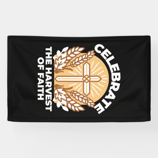 Feiern Sie den Glauben an Ernte - Inspiration Banner (Horizontal)