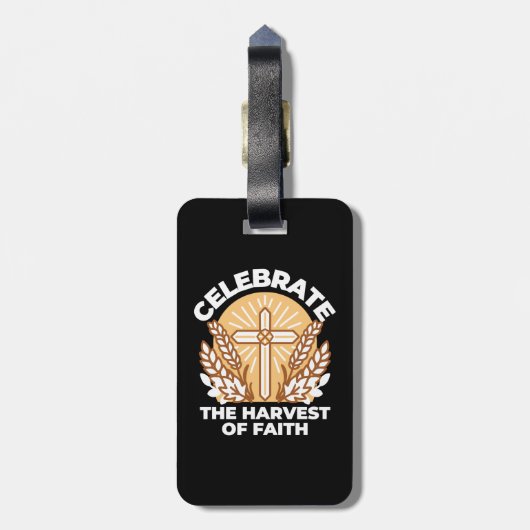 Feiern Sie den Glauben an Ernte - Inspiration Gepäckanhänger (Rückseite vertikal)