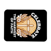 Feiern Sie den Glauben an Ernte - Inspiration Magnet (Horizontal)