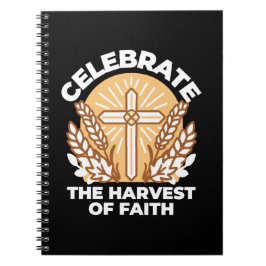 Feiern Sie den Glauben an Ernte - Inspiration Notizblock