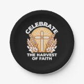 Feiern Sie den Glauben an Ernte - Inspiration Pappteller (Vorderseite)