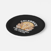 Feiern Sie den Glauben an Ernte - Inspiration Pappteller (Schrägansicht)