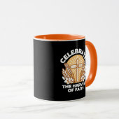 Feiern Sie den Glauben an Ernte - Inspiration Tasse (VorderseiteRechts)