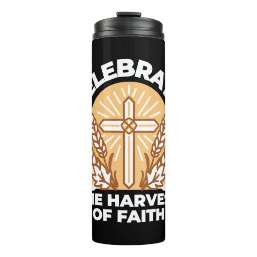 Feiern Sie den Glauben an Ernte - Inspiration Thermosbecher (Vorderseite)