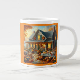 Feiern Sie den Herbstschwung mit gemütlichem Charm Jumbo-Tasse