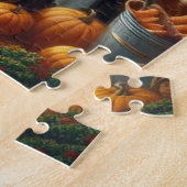 Feiern Sie den Herbstschwung mit gemütlichem Charm Puzzle (Seite)