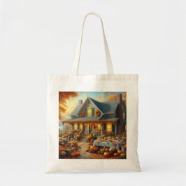 Feiern Sie den Herbstschwung mit gemütlichem Charm Tragetasche