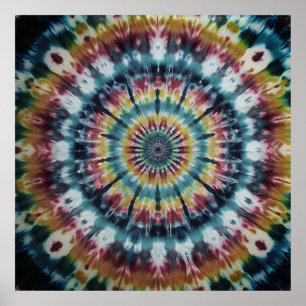 Feiern Sie den Nationalen Tye-Dye-Tag mit auffälli Poster