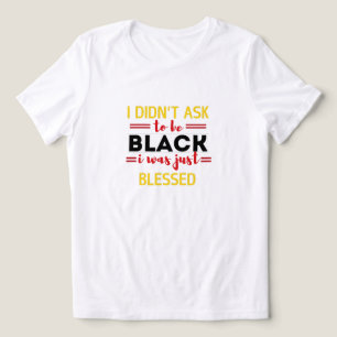 Feiern Sie den Schwarzen Stolz mit jedem Thread-T Tri-Blend Shirt