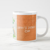 Feiern Sie den St. Patrick's Day mit einer glückli Jumbo-Tasse (Rechts)