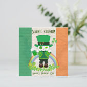 Feiern Sie den St. Patrick's Day mit einer Lucky C (Stehend Vorderseite)