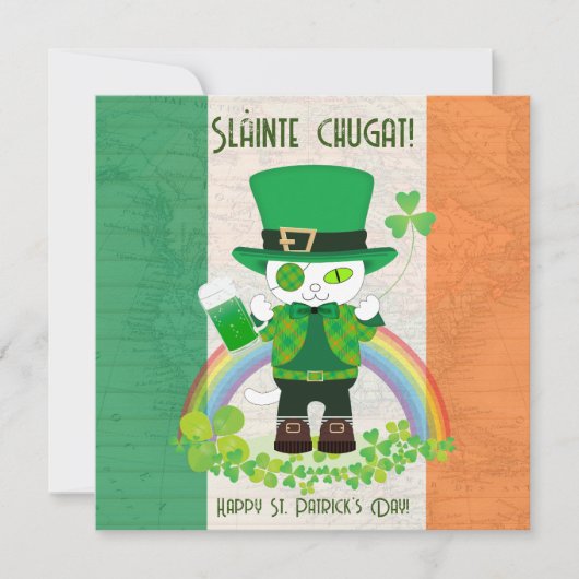 Feiern Sie den St. Patrick's Day mit einer Lucky C (Vorderseite)