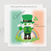 Feiern Sie den St. Patrick's Day mit einer Lucky C (Vorne/Hinten)