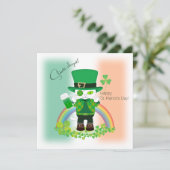 Feiern Sie den St. Patrick's Day mit einer Lucky C (Stehend Vorderseite)