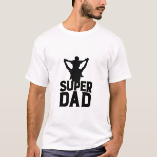 Feiern Sie den Vatertag mit Super Papa T-Shirt