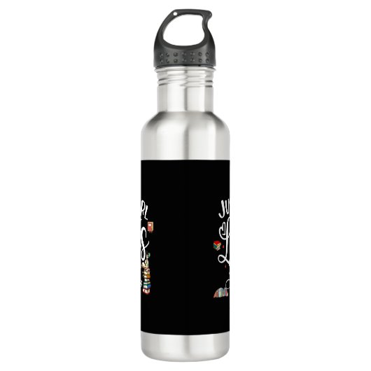 Feiern Sie die besten Bücher Edelstahlflasche (Vorderseite)