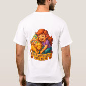 Feiern Sie die Bindung zwischen Menschen und Haust T-Shirt (Rückseite)