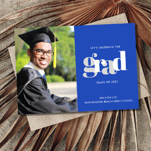 Feiern Sie die Blaue Ankündigung des Grand Foto Pa