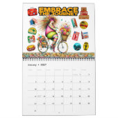 Feiern Sie die CURVES Kalender (Jan 2027)