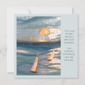 Feiern Sie die Erinnerungen. Einladung (Vorderseite)