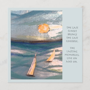 Feiern Sie die Erinnerungen. Einladung