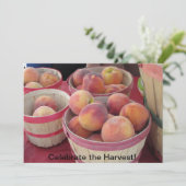 Feiern Sie die Ernteeinladung Einladung (Stehend Vorderseite)