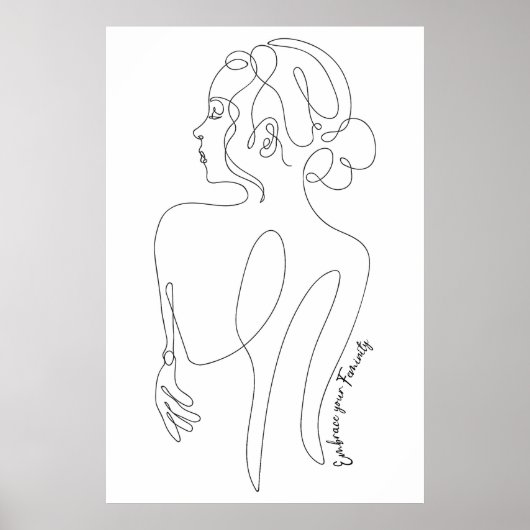 Feiern Sie die Frau in Ihnen - Verehren Sie Ihre F Poster (Vorne)