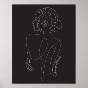 Feiern Sie die Frau in Ihnen - Verehren Sie Ihre F Poster