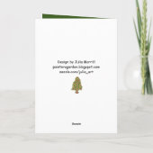 Feiern Sie die ganze Weihnachtskarte Feiertagskarte (Rückseite)