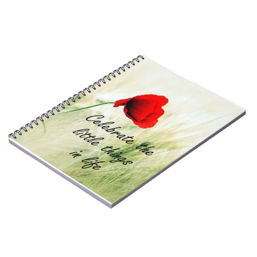 "Feiern Sie die Kleinigkeits-" persönliche Notizblock (Linke Seite)