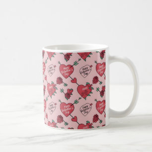 Feiern Sie die Liebe am Valentinstag Kaffeetasse
