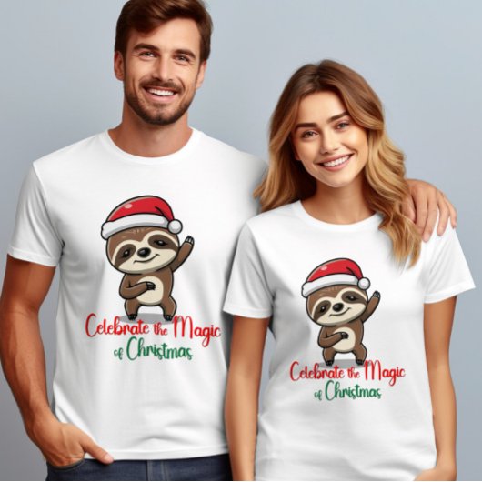 Feiern Sie die Magie der Heiligen Weihnachten T-Shirt