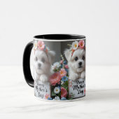 Feiern Sie die Mama mit der Liebe - Glücklicher Mu Tasse (Vorderseite Links)