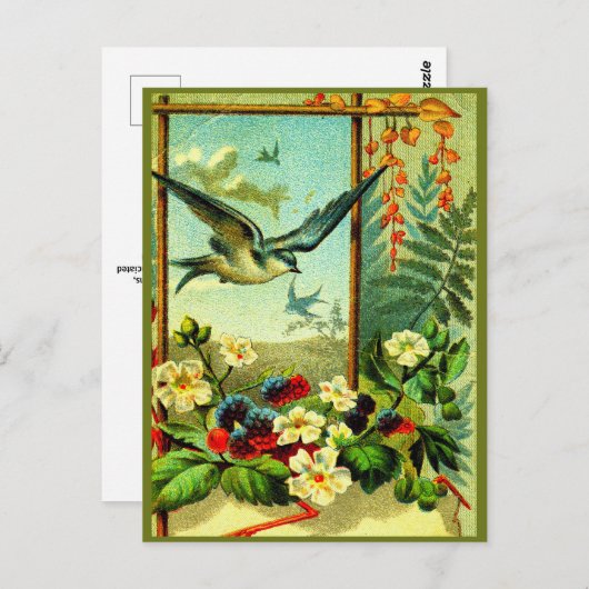 "Feiern Sie die Natur" im Stil! Postkarte (Vorne/Hinten)