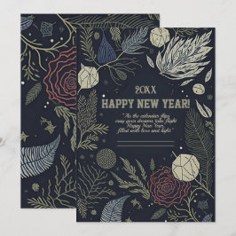 Feiern Sie die neue Weihnachtskarte Feiertagskarte