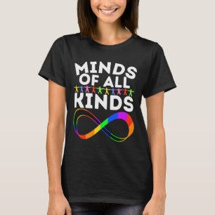 Feiern Sie die Neurovielfalt aller Arten von Minds T-Shirt