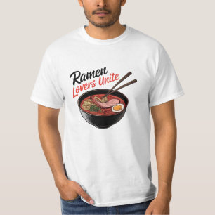 Feiern Sie die Noodle-Liebe mit Ramen Designs T-Shirt