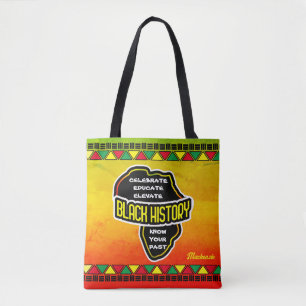 Feiern Sie die schwarze Geschichte mit Afrika Kart Tasche