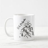 Feiern Sie die Welt Kaffeetasse (Links)