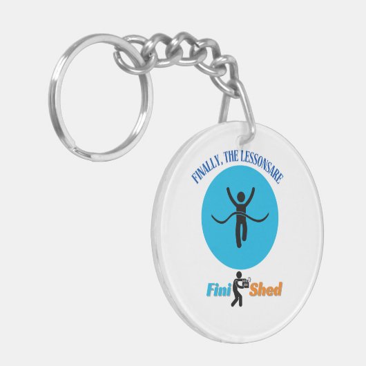 Feiern Sie die Ziellinie mit kühne, energetische S Schlüsselanhänger (Vorderseite links)