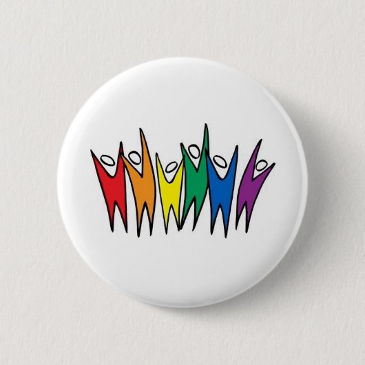 Feiern Sie Diversity Button (Vorderseite)