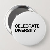 FEIERN SIE DIVERSITY BUTTON (Vorne & Hinten)