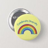 Feiern Sie Diversity Kid's Buttons (Vorne & Hinten)